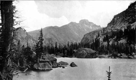 Lake Hayaha and Longs Peak