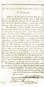 war proclamation