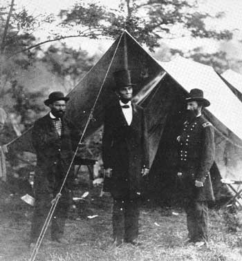 Lincoln at Antietam
