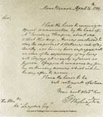 Washington's letter