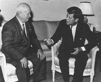Kennedy and Krushchev