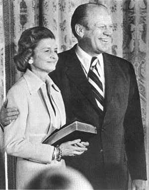 Pres. Ford with wife