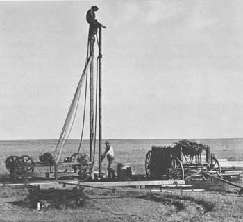 drilling a well