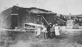sodbuster with family