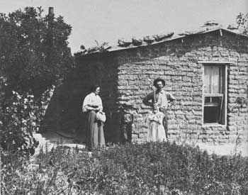 sod house