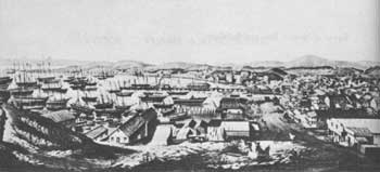 drawing of San Francisco