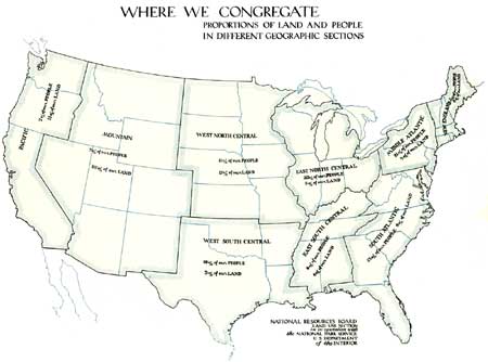 map: Where We Congregate