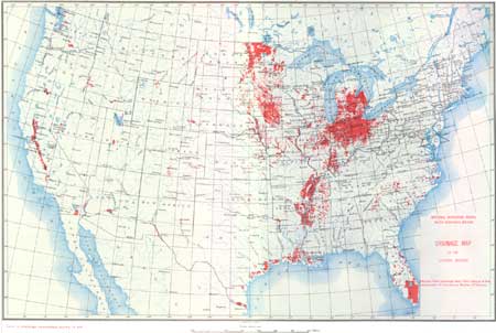 map: drainage