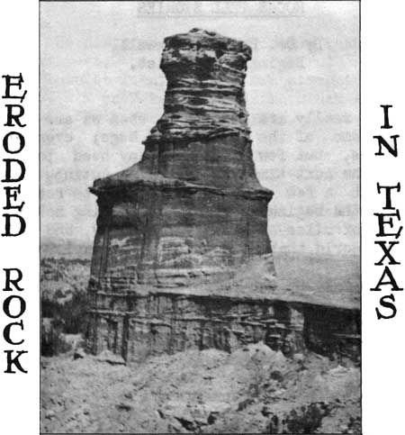 Bedrock rock in Texas