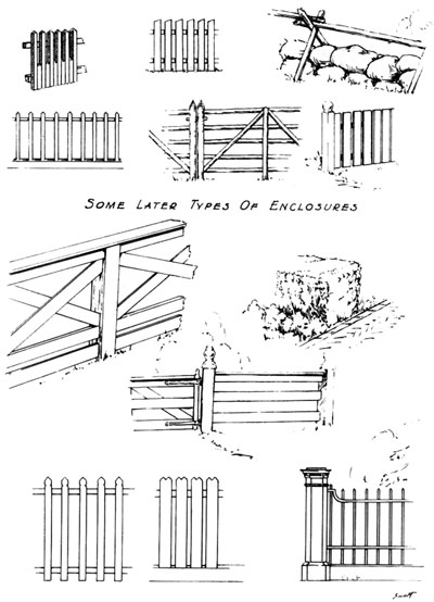 some later types of enclosures