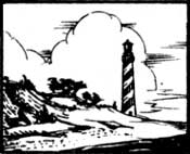 sketch of lighthouse