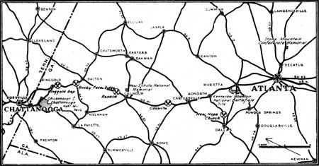 map of area