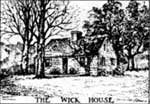 sketch of the Wick House