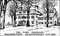 sketch of the Ford Mansion