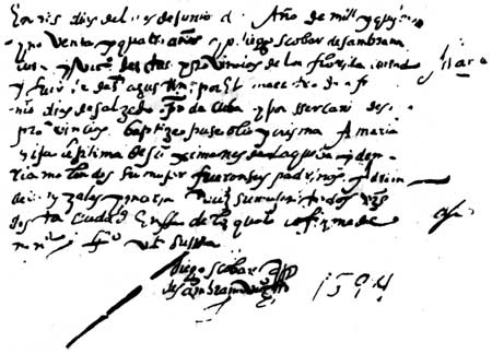 baptismal record