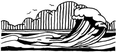 sketch of waves