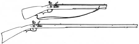 Jager and Kentucky rifles