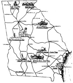 Georgia map