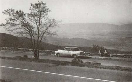 scenic overlook, Skyline Drive, Shenandoah NP