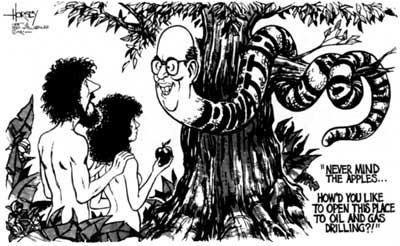 political cartoon