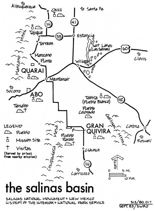 map of Salinas Basin