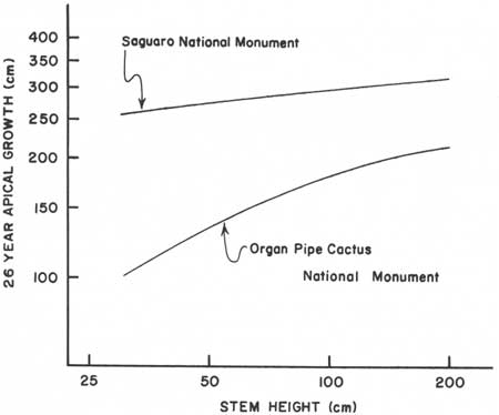 Saguaro Cactus Growth Rate Chart