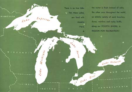 map of Great Lakes
