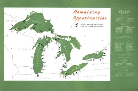 map of Great Lakes: Remaining Opportunities