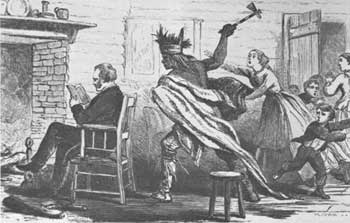 Whitman Massacre scene