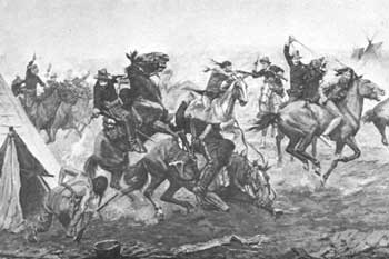battle scene