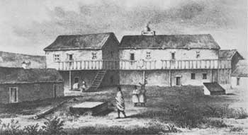 Fort Hall trading post