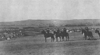 General Miles and staff