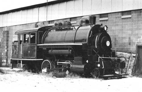 Berlin Mills locomotive