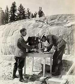 park researchers, Yellowstone