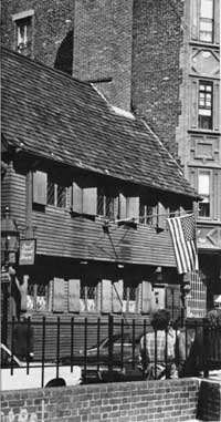 wooden building