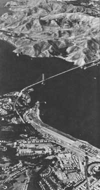 aerial view of San Francisco Bay
