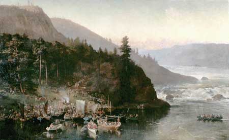 Red River Expedition at Kakabeka Falls