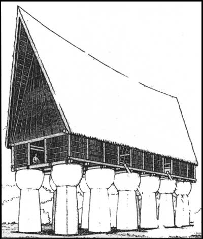 diagram of Chamorro multi-family residence