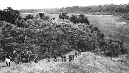 Native guides lead 2d Raider Battalion Marines