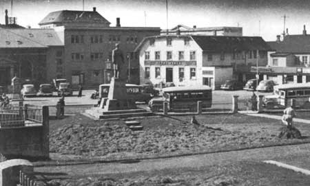 downtown Reykjavik