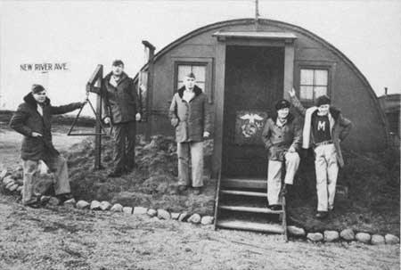 Marines in sheepskin coats