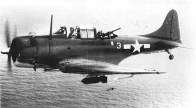 Douglas SBD Dauntless dive-bomber