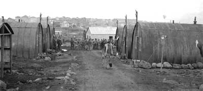 Nissen hut camp