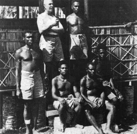 Robertson and his native scouts