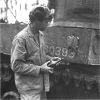 Marine with tank