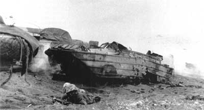 beach at Iwo Jima