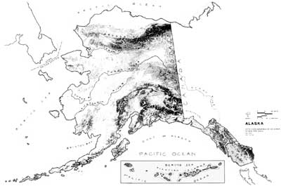 map of Alaska