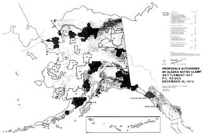 map of Alaska