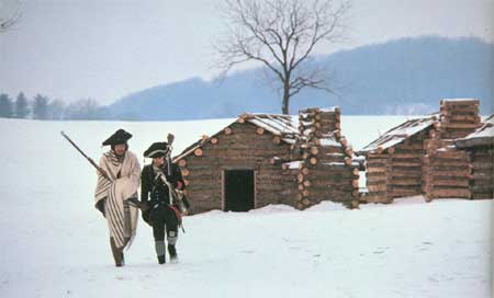 winter scene at Valley Forge NHP