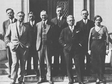 Washington office staff of the National Park Service